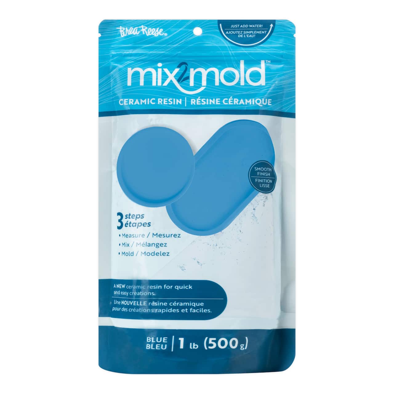 Brea Reese&#xAE; Mix2Mold&#x2122; Smooth Finish Ceramic Resin Compound Powder, 1lb.
